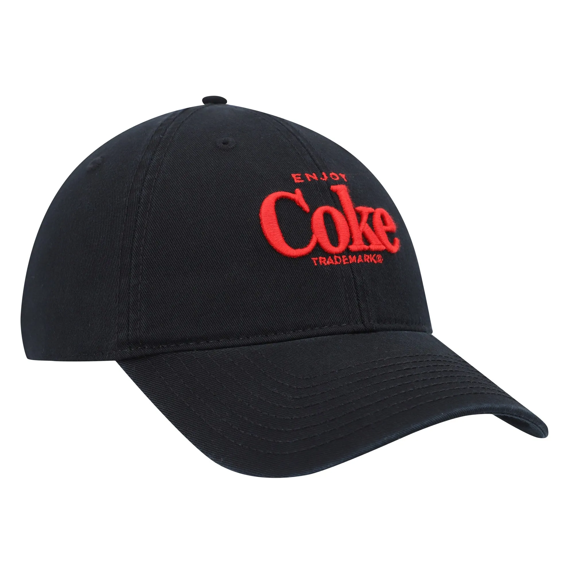 American Needle Men Coke Ballpark Dad Hat (Black)