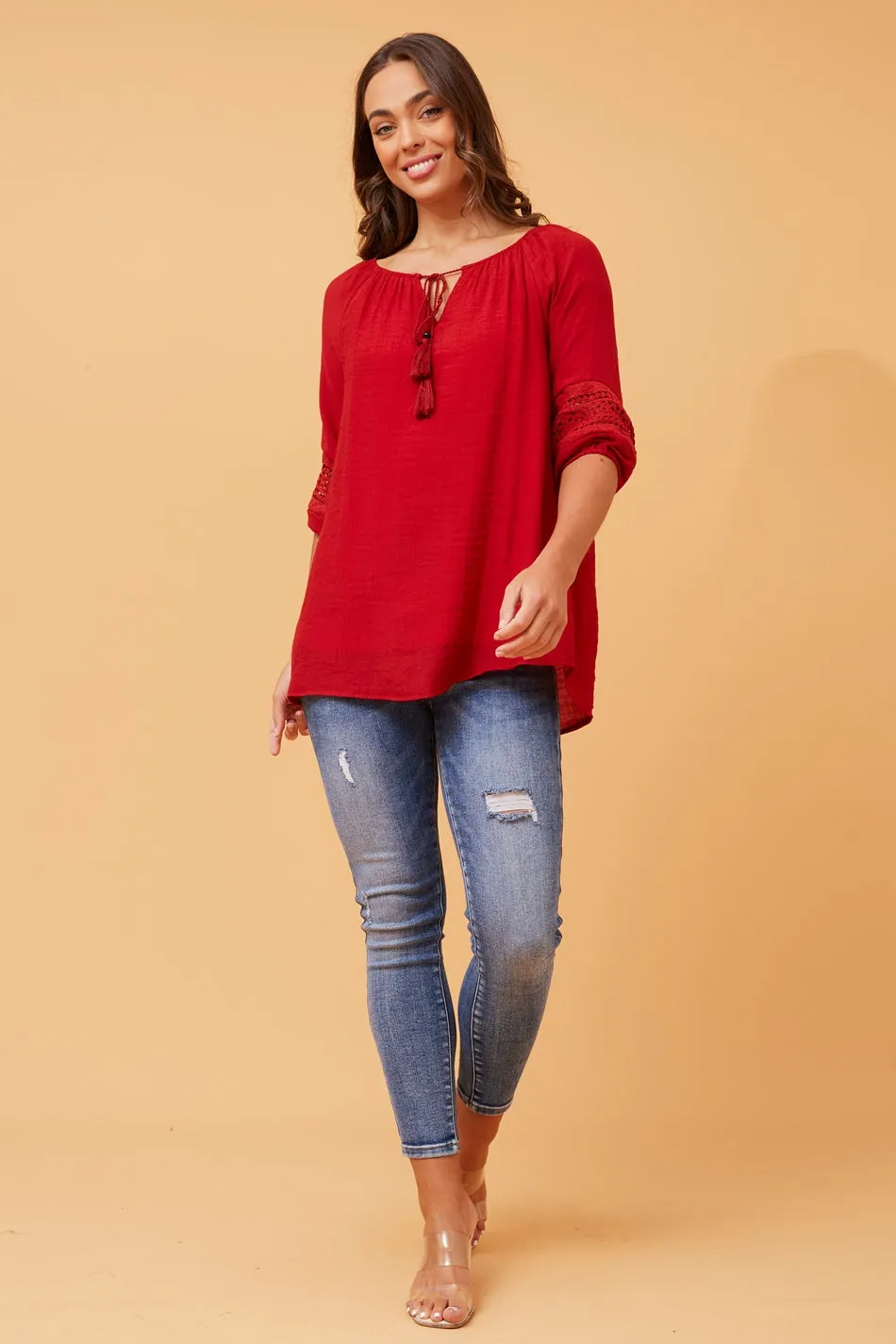 ANDREA PEASANT TOP