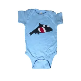 Baby Onesie Shark   Fish Mi Cielo X Matthew Langille | Newborn - 18M