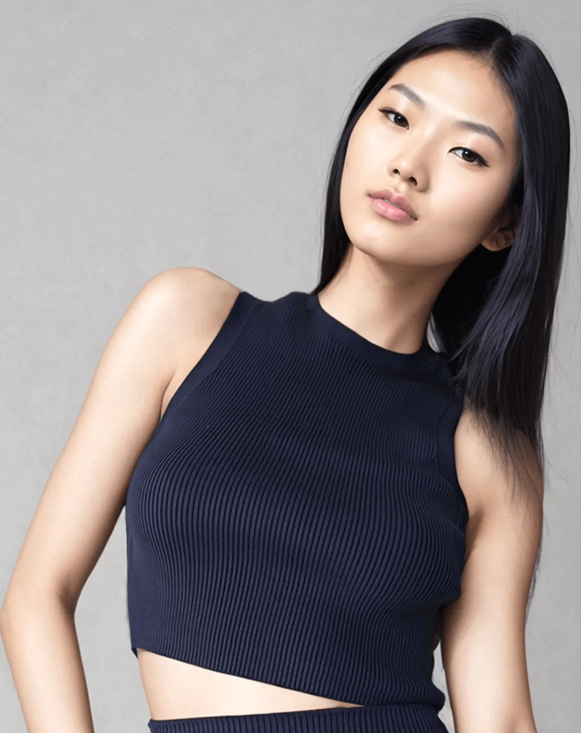 CAMILLE | Cropped Sleeveless Top