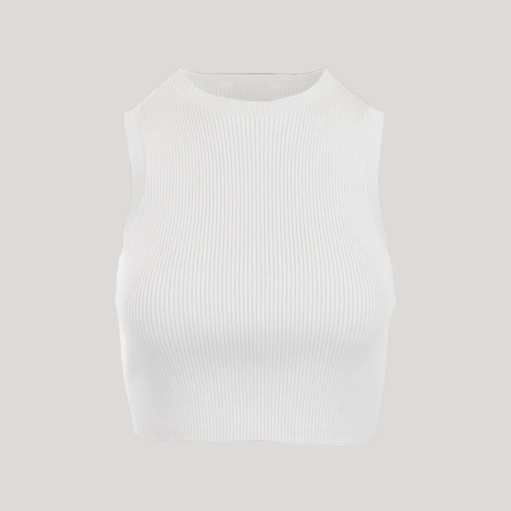 CAMILLE | Cropped Sleeveless Top