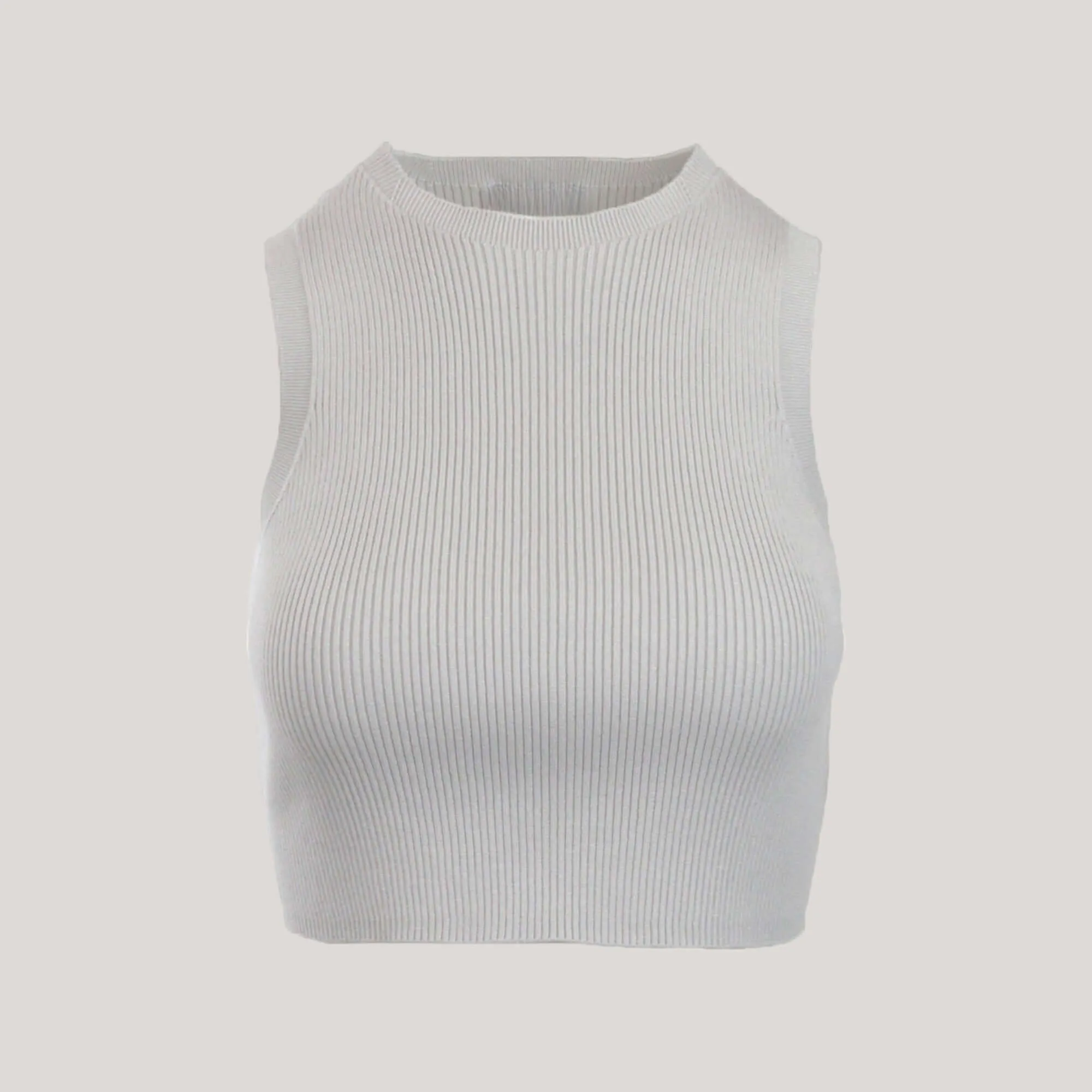 CAMILLE | Cropped Sleeveless Top