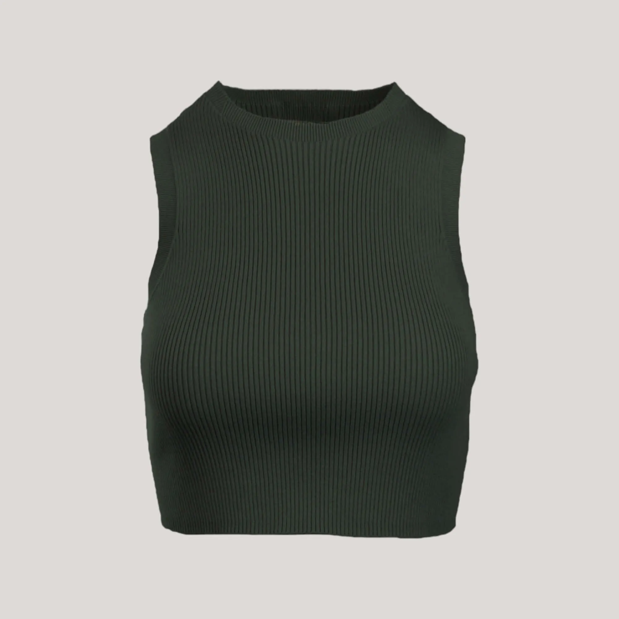 CAMILLE | Cropped Sleeveless Top