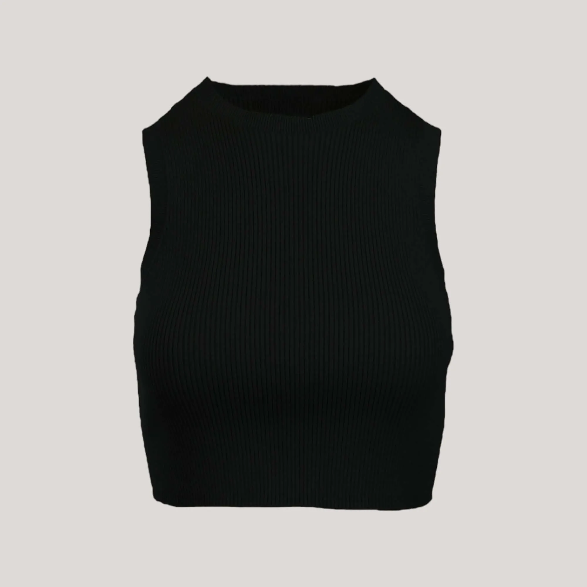 CAMILLE | Cropped Sleeveless Top