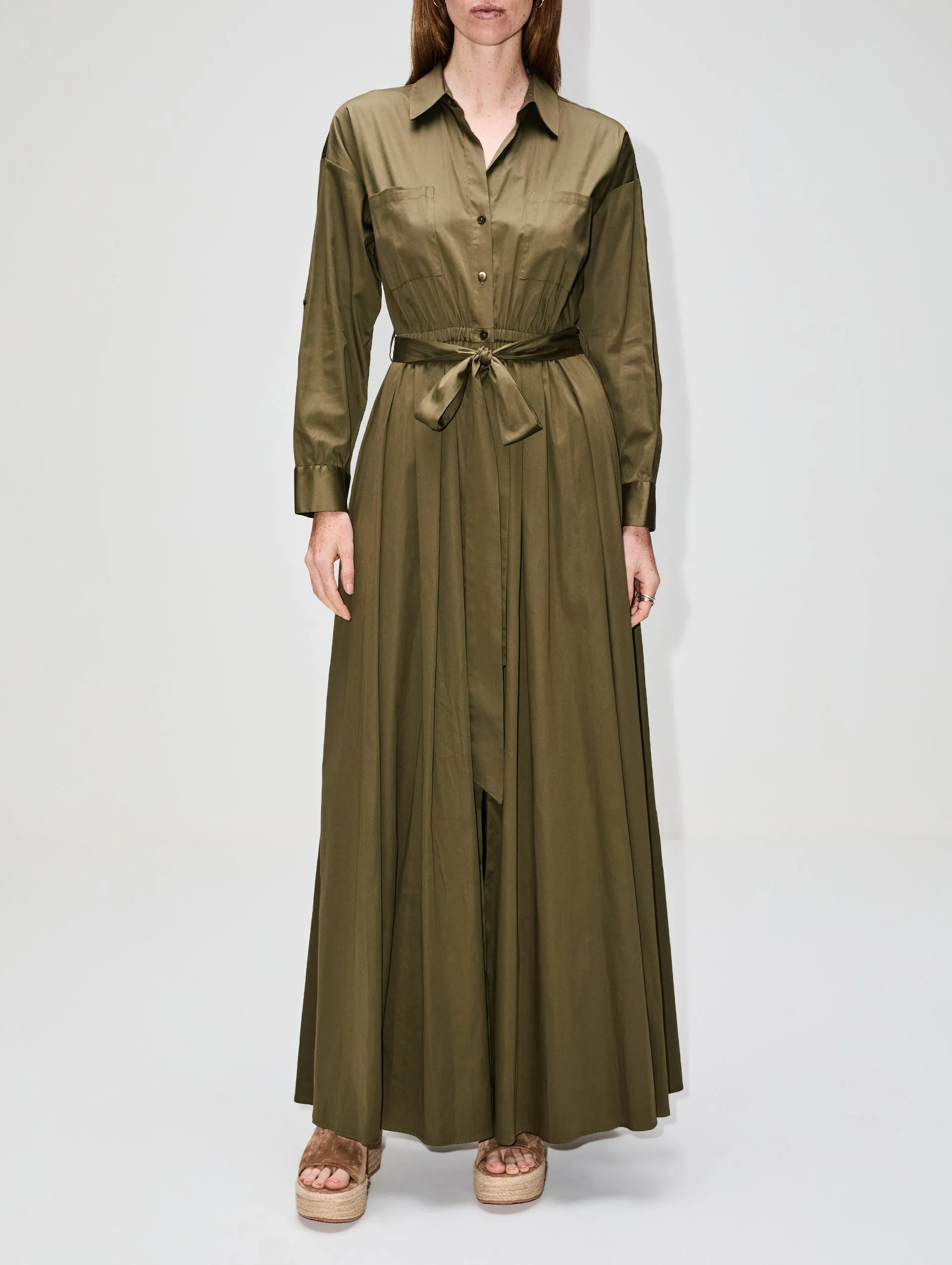 Cammi Long Shirt Dress