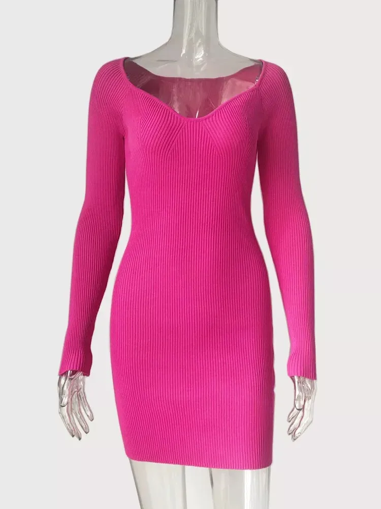 Cira Knitted Mini Dress