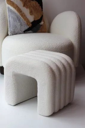 Colma Bouclé Pouf