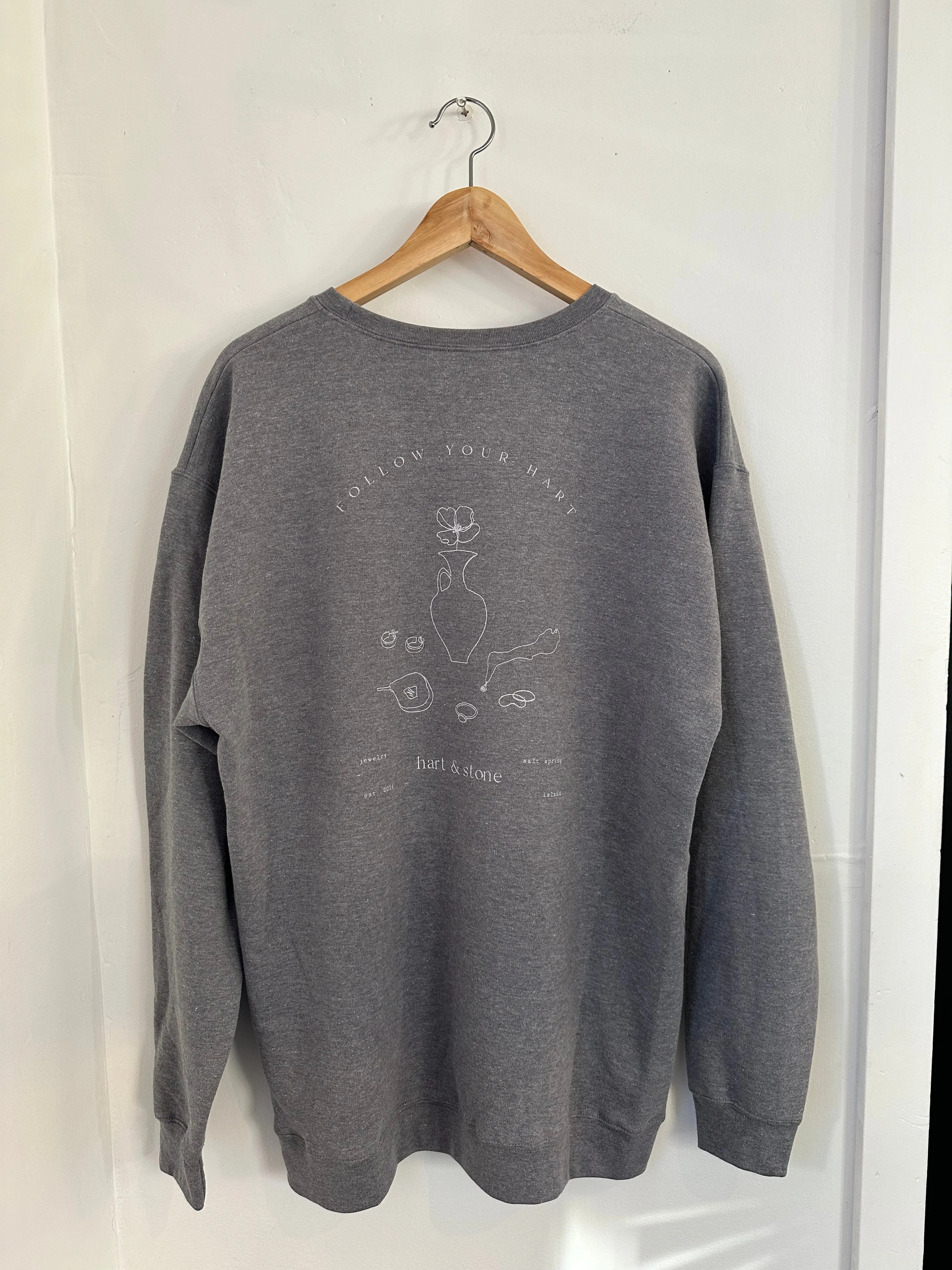 CREWNECK SWEATSHIRT | GREY