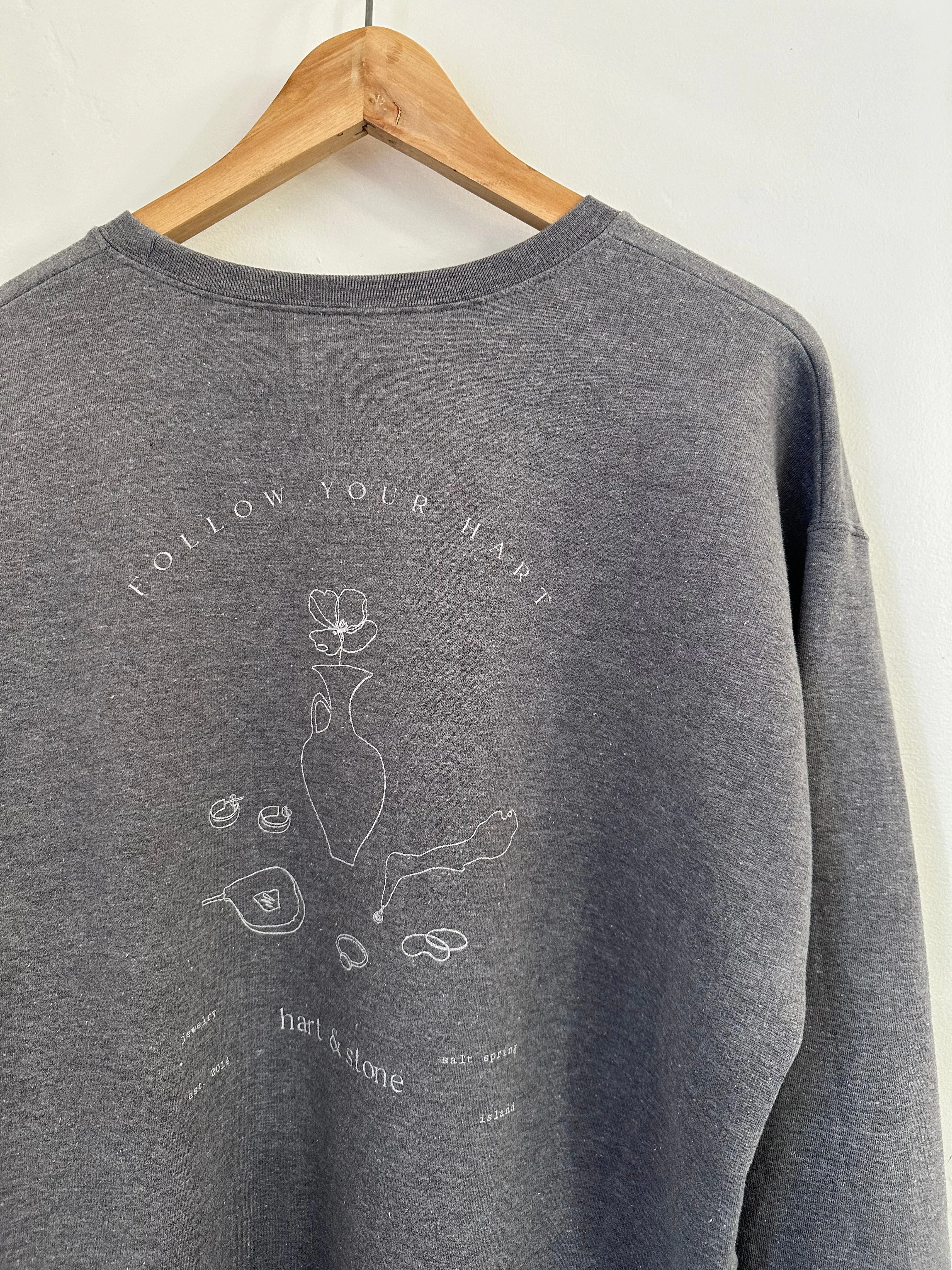 CREWNECK SWEATSHIRT | GREY