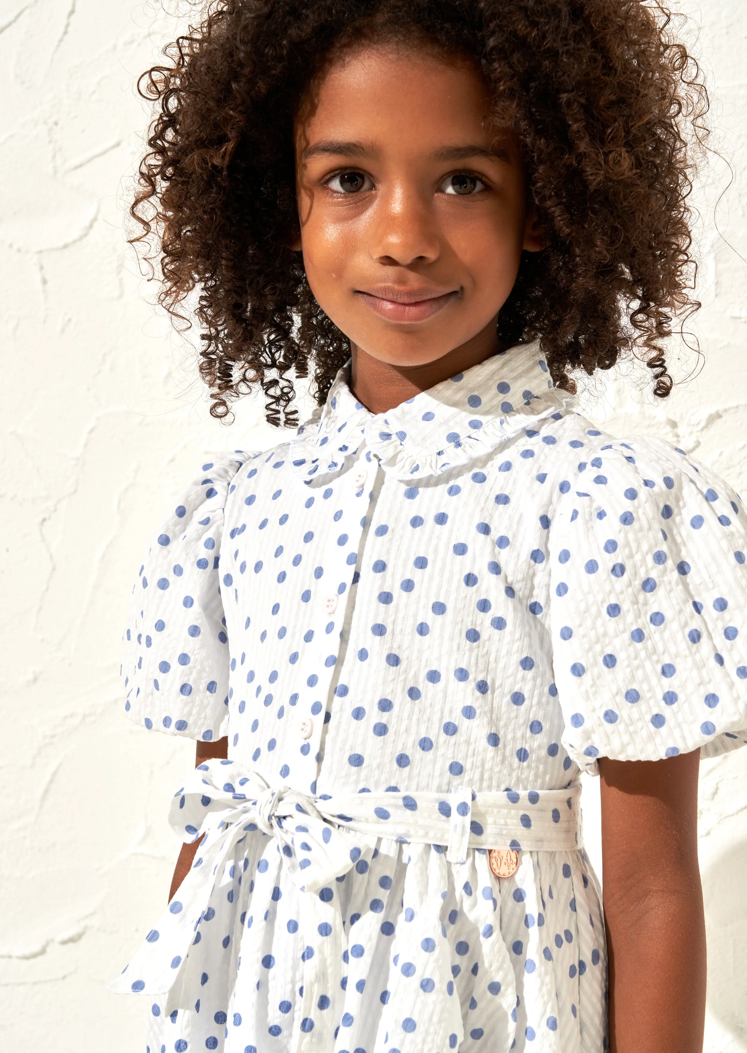 Danni Spot Shirt Dress