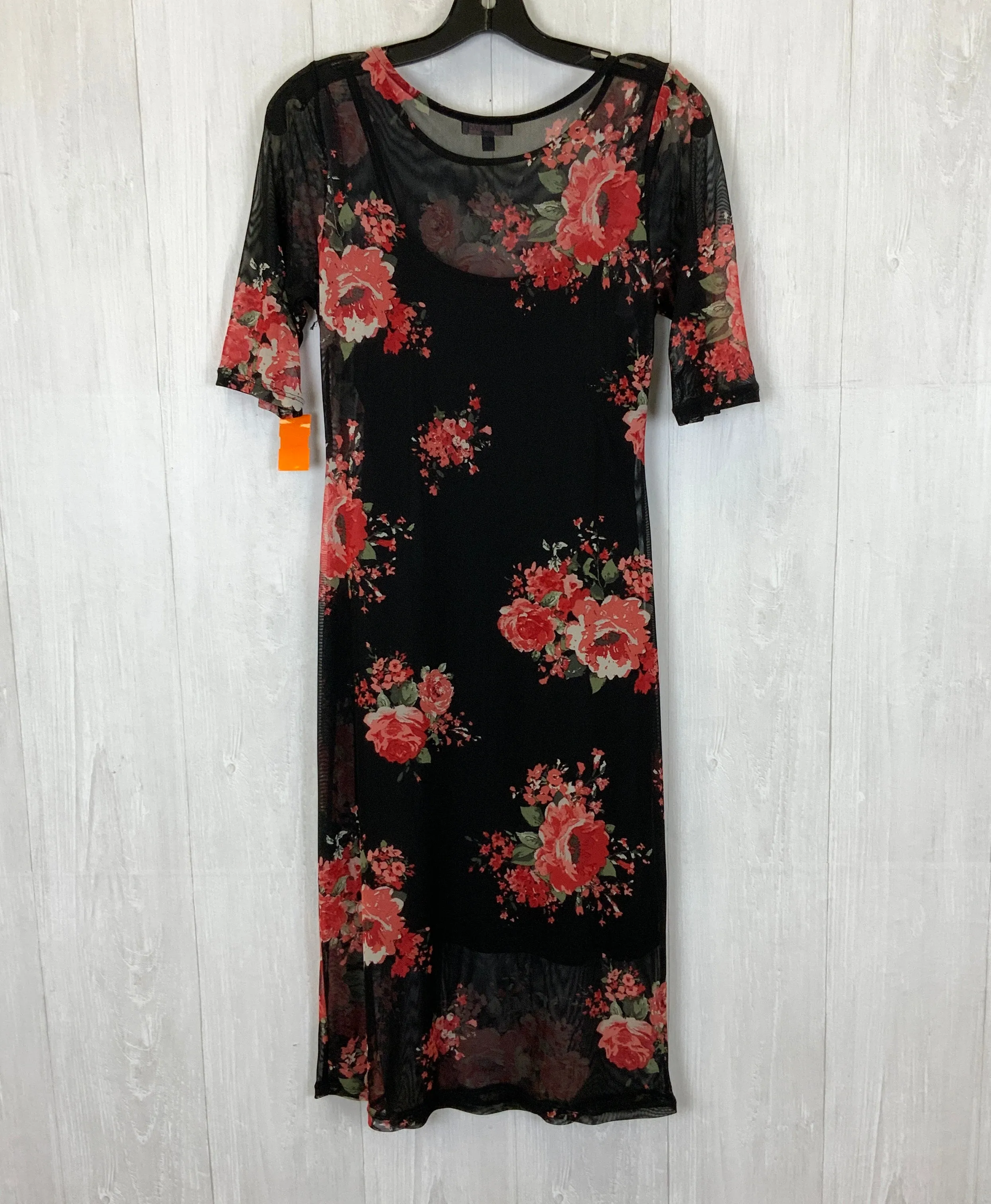 Dress Party Midi By Clothes Mentor  Size: L