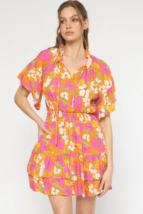 Hawaiian Florals Dress