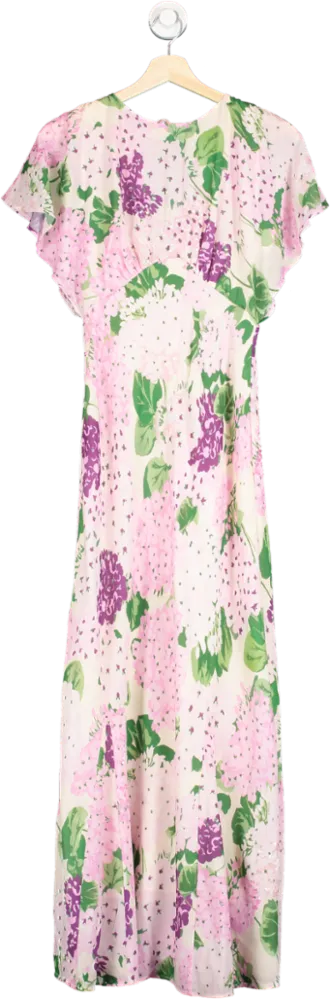 Hobbs Multicoloured Lalena Dress UK 6