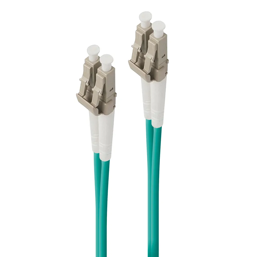 LC-LC 40G/100G Multi Mode Duplex LSZH Fibre Cable 50/125 OM4