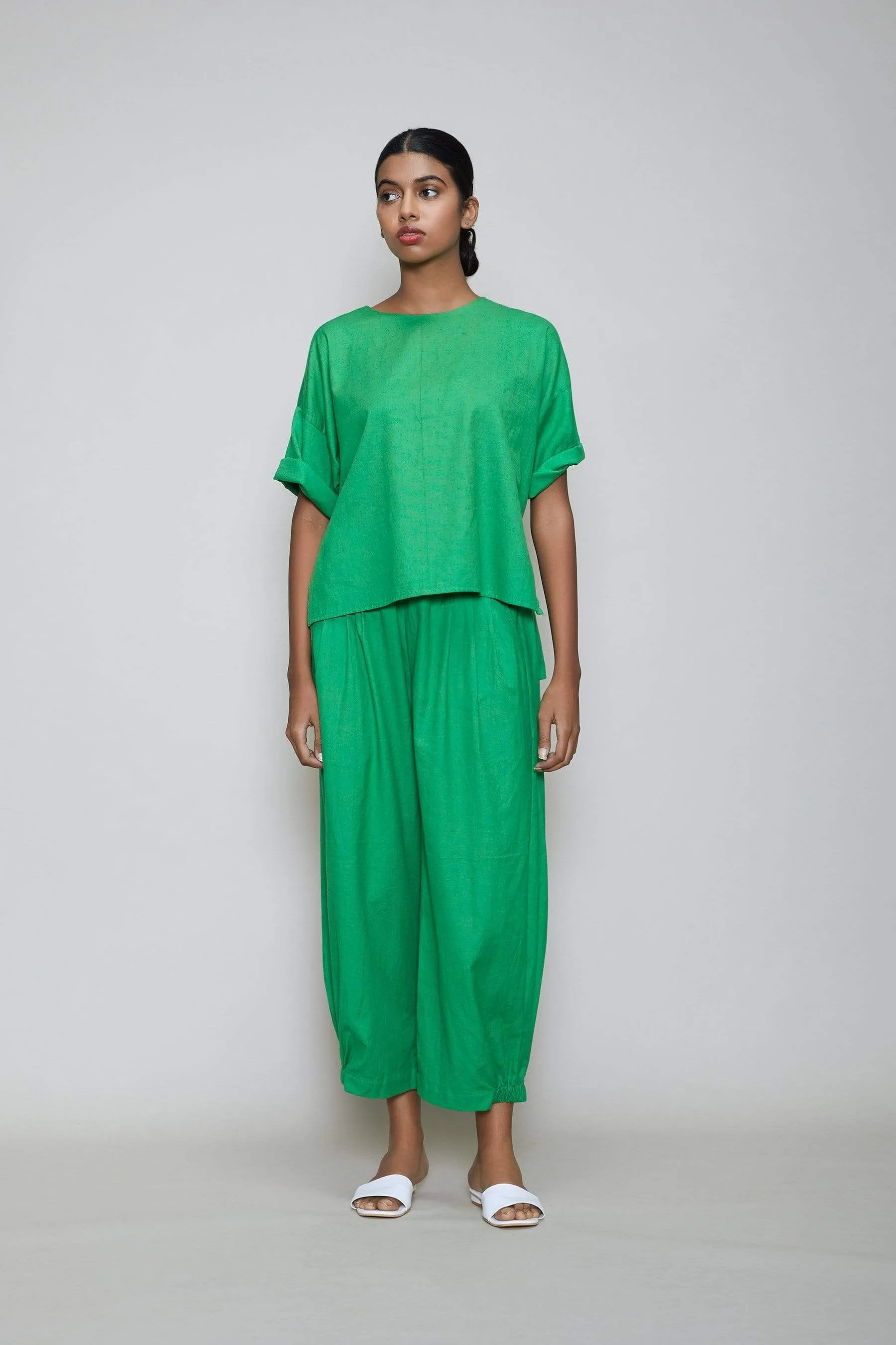 Mati Ekin Crop Top - Green