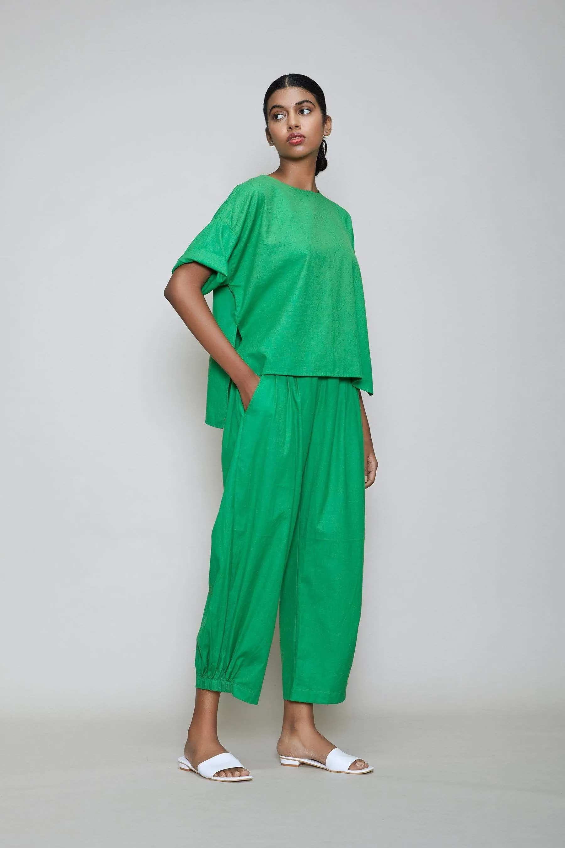 Mati Ekin Crop Top - Green