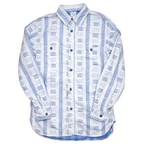 orSlow - Work Shirt - Indigo Africa Print