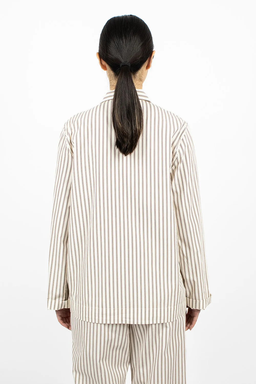 Poplin Pyjama Shirt Hopper Stripes