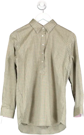 rydale Beige Long Sleeve Hannah Shirt UK 10