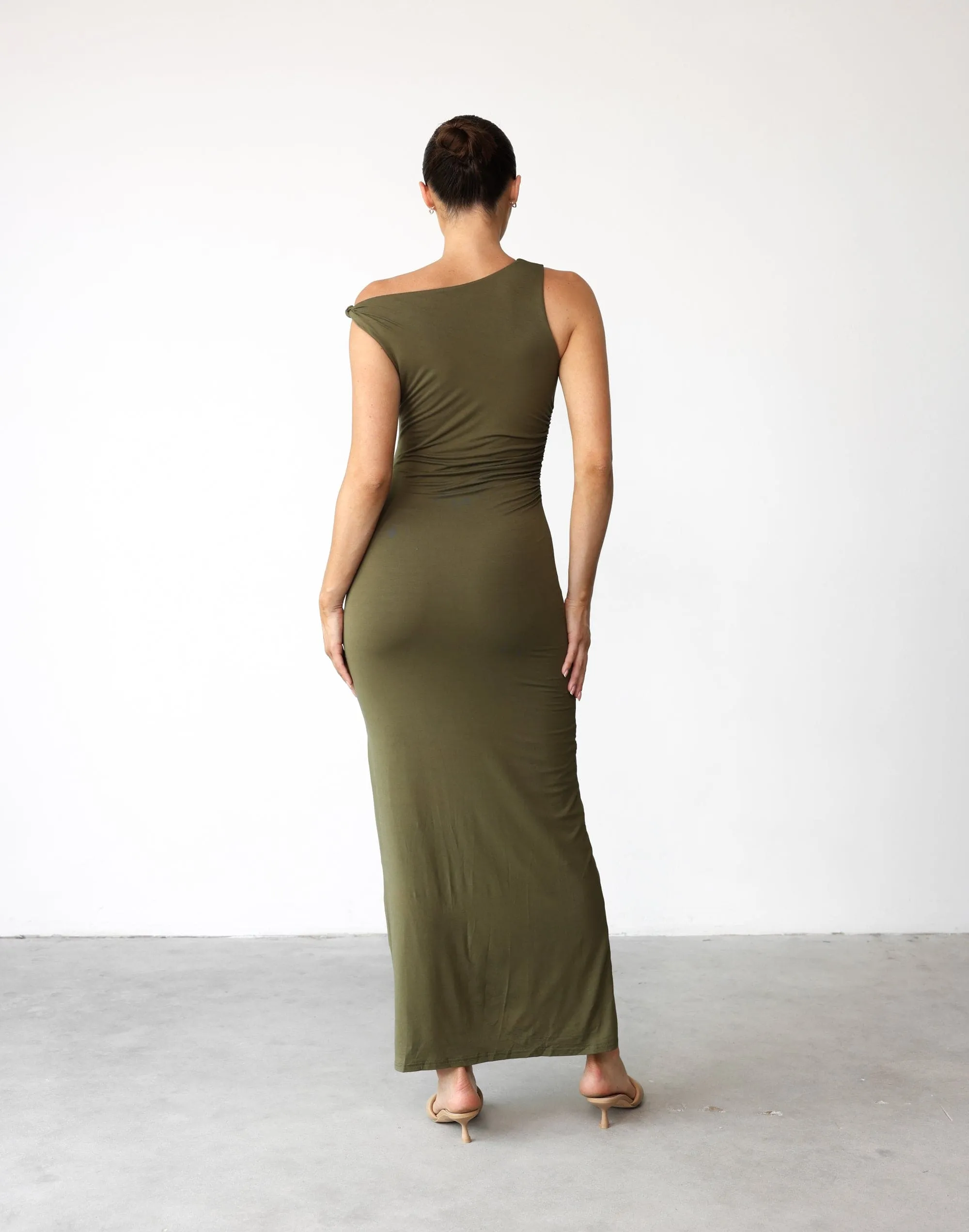 Sahana Maxi Dress (Khaki)