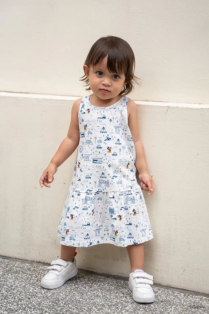 Sleeveless Dress - Blue Road Trip Mickey