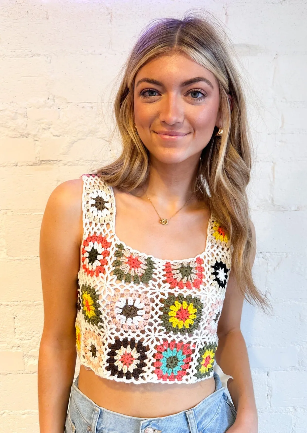 Sunshine Girl Crochet Top