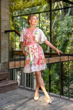 Thelma Short Dress in Seychelles