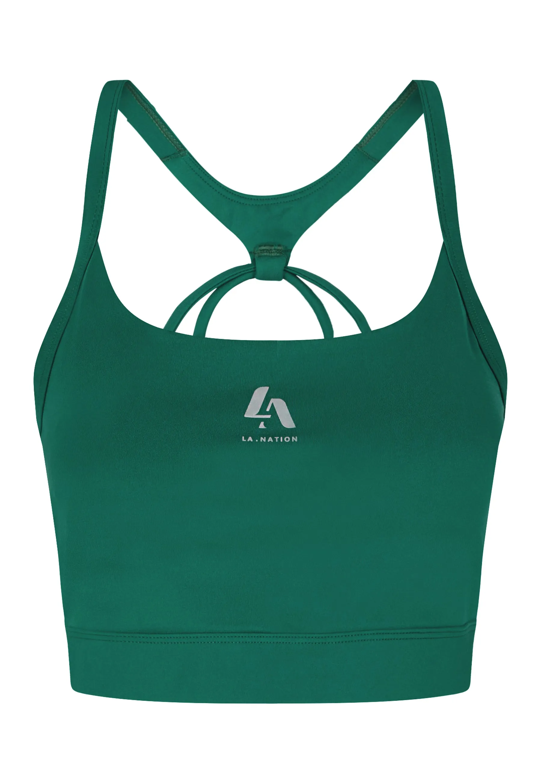 Yoga Crop Top-Green